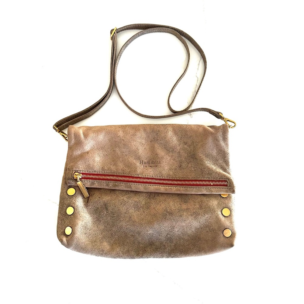 Hammitt VIP Pewter Crossbody Bag